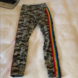 Camo leggings. Spiritual Gangster.